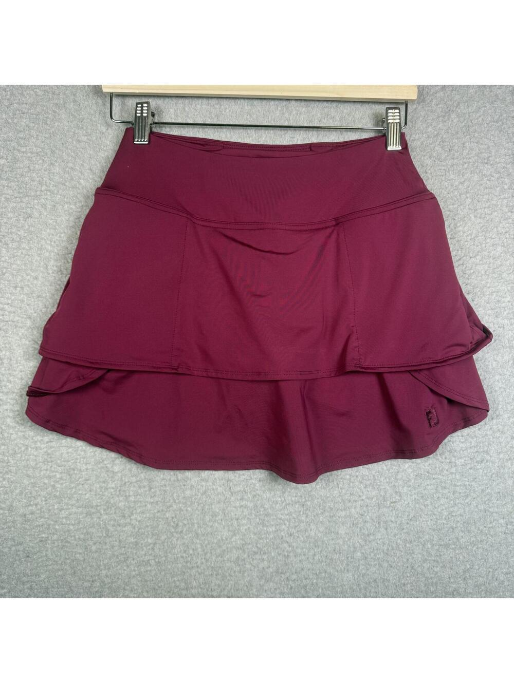 Footjoy FJ Women's Size XS Purple Mini Skirt Skort Lined with Shorts Golf Tennis